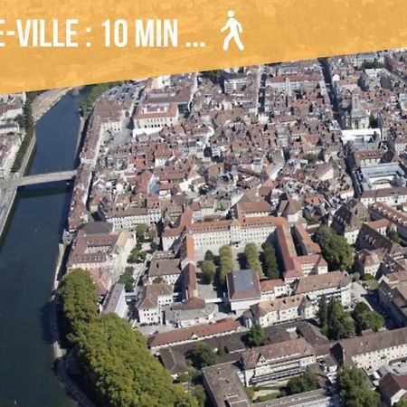 T3 Calme - Ideal Famille & Pros - Parking - Jardin - Wifi - Netflix Besancon Luaran gambar