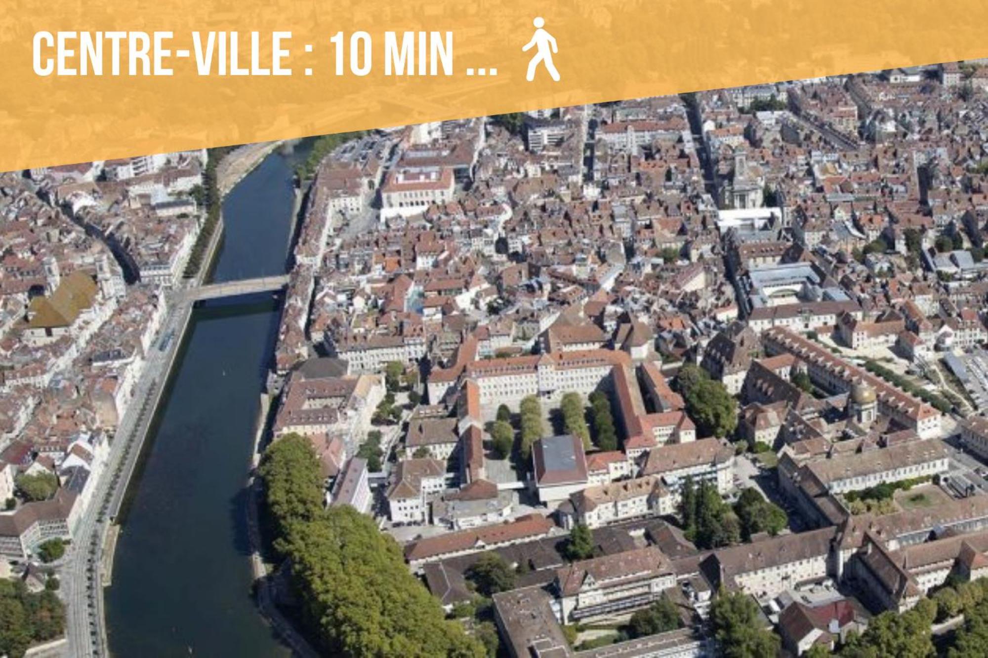 T3 Calme - Ideal Famille & Pros - Parking - Jardin - Wifi - Netflix Besancon Luaran gambar